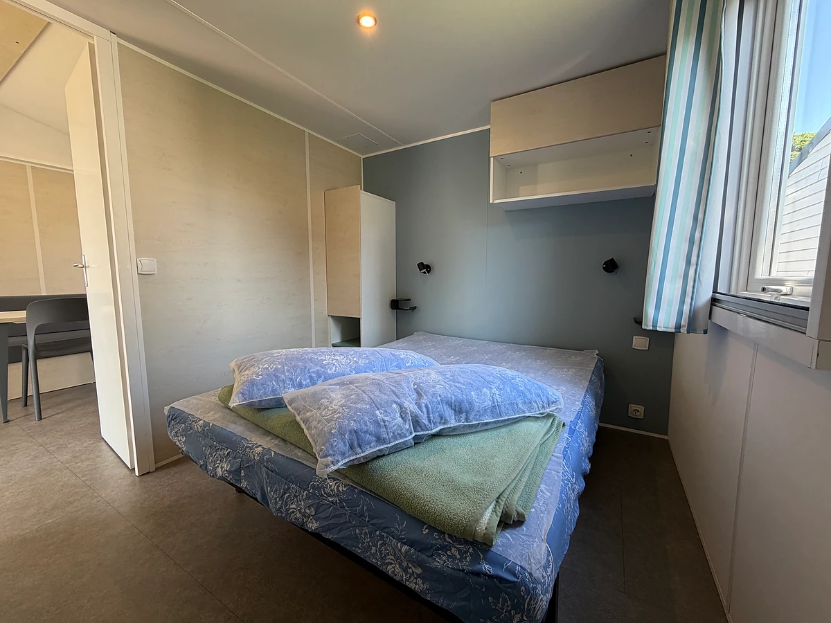 mobile home duna en camping playa joyel en noja