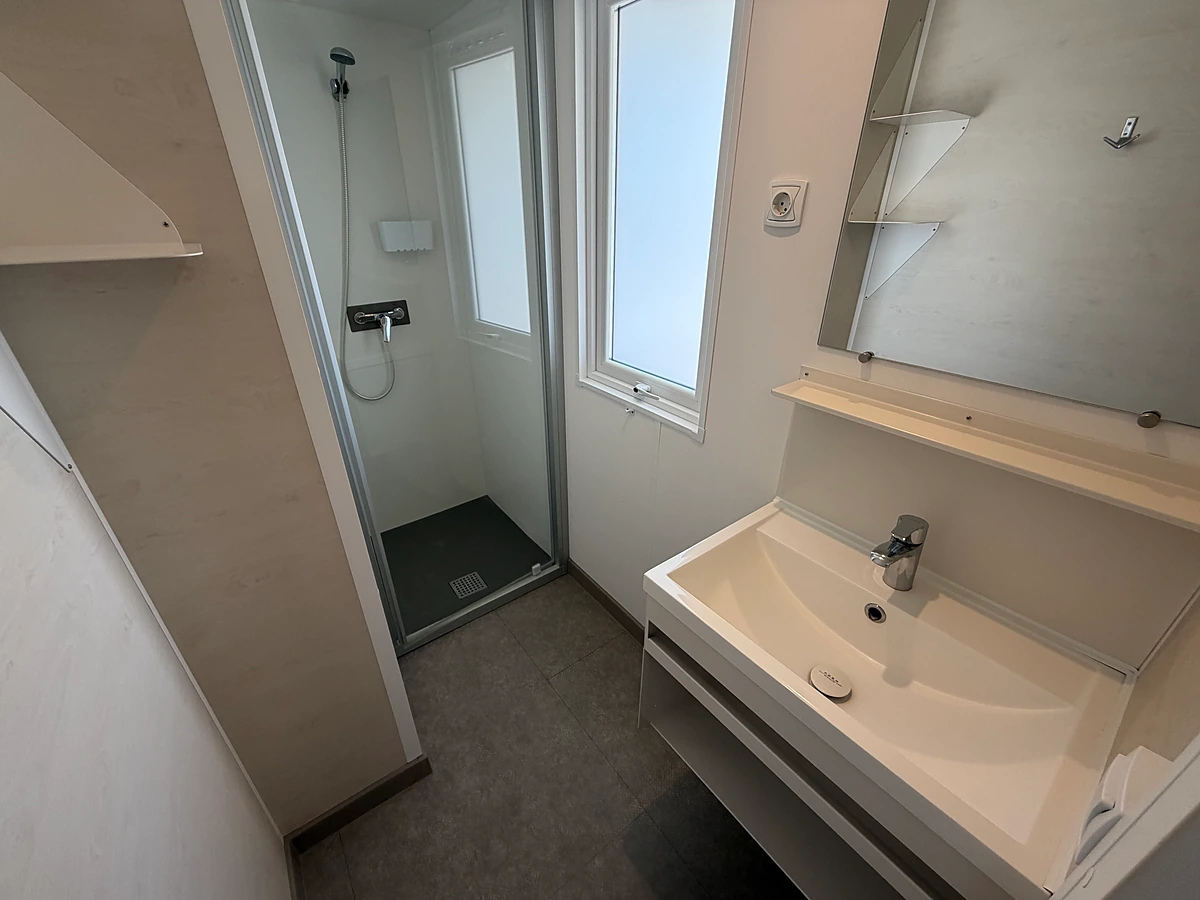 mobile home duna en camping playa joyel en noja