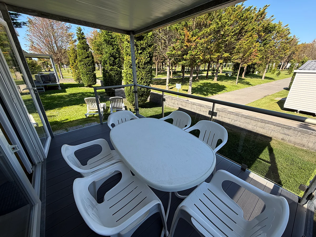 MOBILE HOME MARINA PARQUE EN CAMPING PLAYA JOYEL EN NOJA